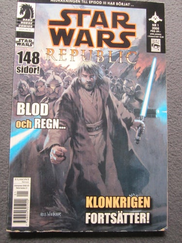 Star Wars Republic: Blod och Regn, Egmont, 2005
