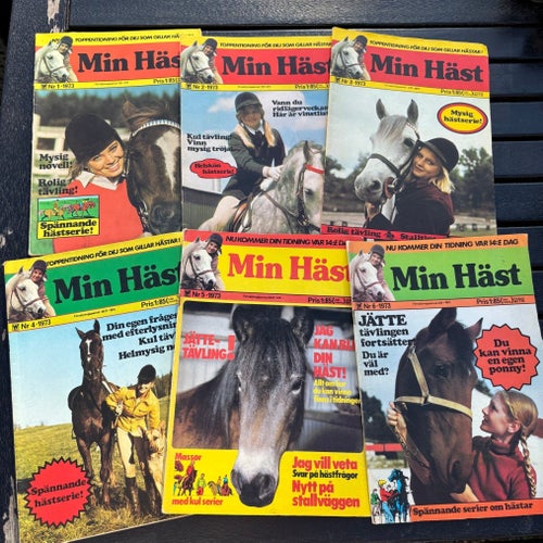 Min Häst 1-22 1973 - Komplett årgång