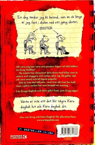 DAGBOK FÖR ALLA MINA FANS: GREGS BRAVADER av Jeff Kinney, 2008