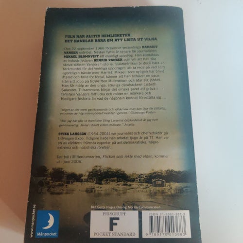 Män som hatar kvinnor av Stieg Larsson, 2006