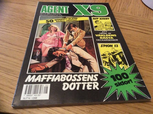 AGENT X9 Nr 8 1988 Rip Kirby