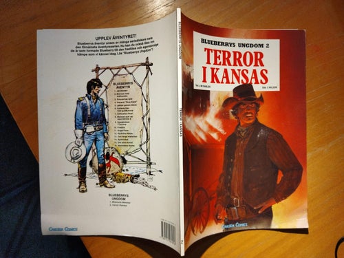 Blueberrys ungdom 2 Terror i Kansas. 1:a upplagan. Fine