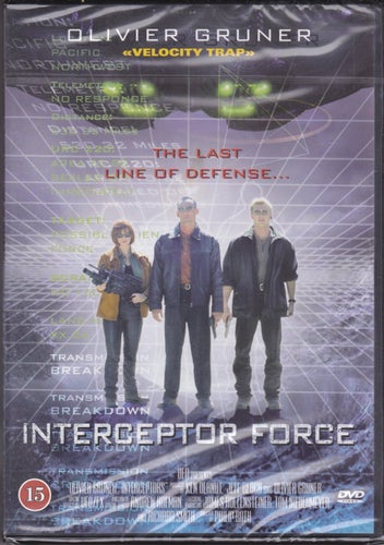 DVD / Interceptor Force / Olivier Gruner / Ny & Inplastad