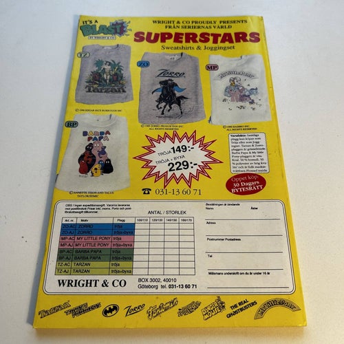 Marvels Universum nr 9 1990, toppex! VF+