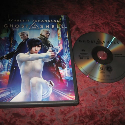 GHOST IN THE SHELL (SCARLETT JOHANSSON,PILOU ASBAEK,MICHAEL PITT) DVD