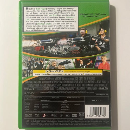 The green hornet (Seth Rogen, Christoph Waltz, Cameron Diaz)
