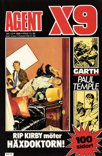 Agent X9 Serietidning 1986 nr 13 (Oläst arkivex)