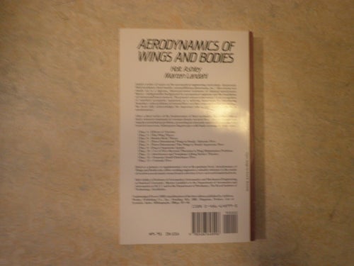AERODYNAMICS OF WINGS AND BODIES av Holt Ashley och Marten Landahl, 1965