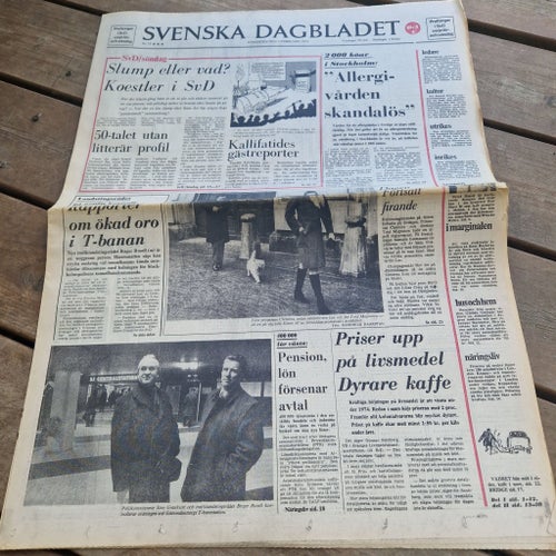 Svenska Dagbladet från 3 februari 1974