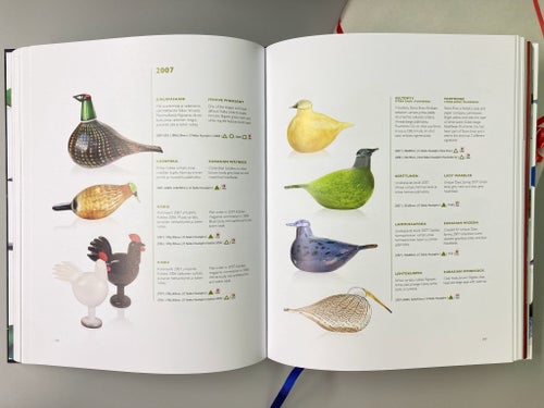 Toikan Lasilinnut - Toikka's Glass Birds bok 2024 Marg Cousens - Oiva Toikka