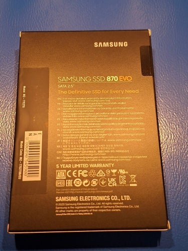 NY Samsung 870 EVO 2TB SSD