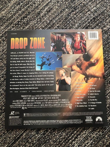 Drop Zone - Laserdisc