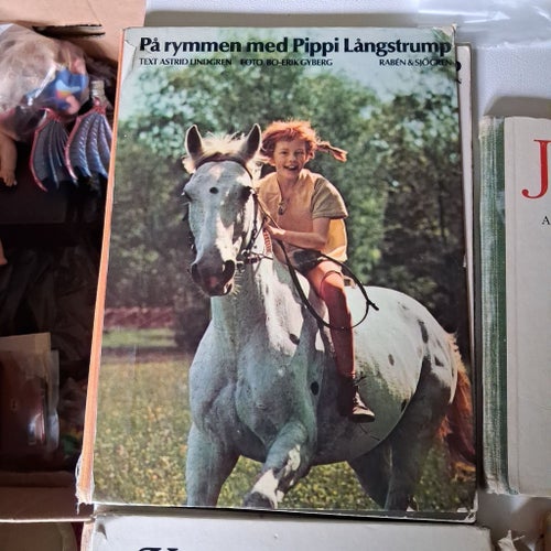 På rymmen med Pippi Långstrump av Astrid Lindgren, 1971