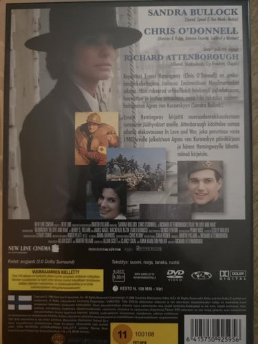 In love and war (1996) Richard Attenborough med Sandra Bullock, Chris O'Donnell