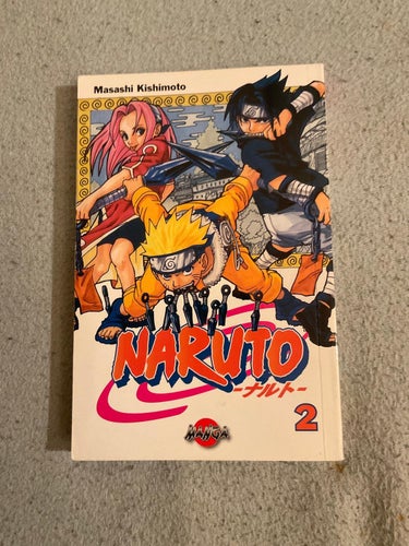 Naruto vol 2 - svenska manga anime shonen ninja
