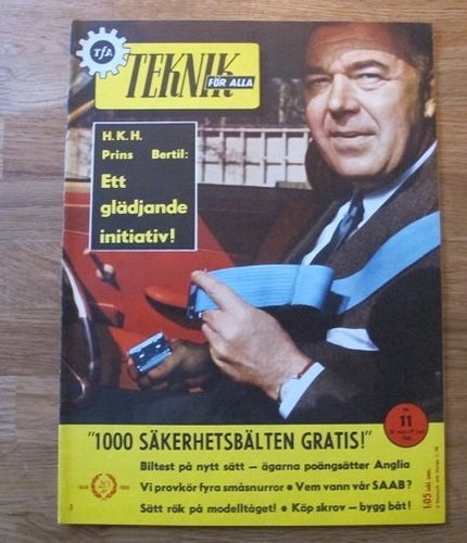 Tidning - Teknik för Alla Nr.11 1960