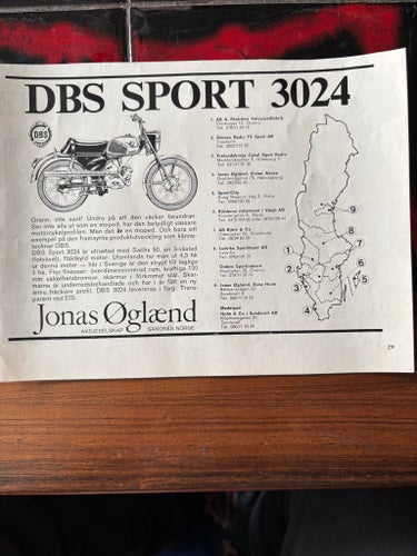 DBS Sport 3024 Mopedannons 1969