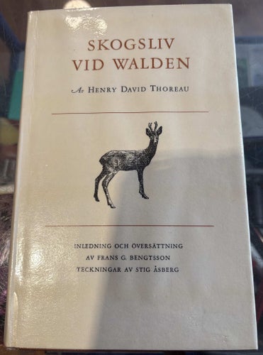 Skogsliv vid Walden, Henry David Thoreau, natur, filosofi mm