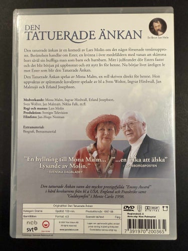 Den tatuerade änkan (DVD)