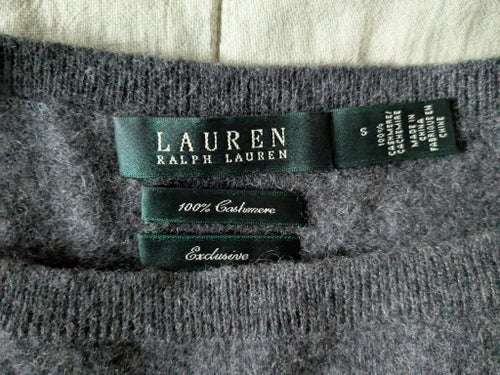 Lauren Ralph Lauren kashmirtröja, storlek S