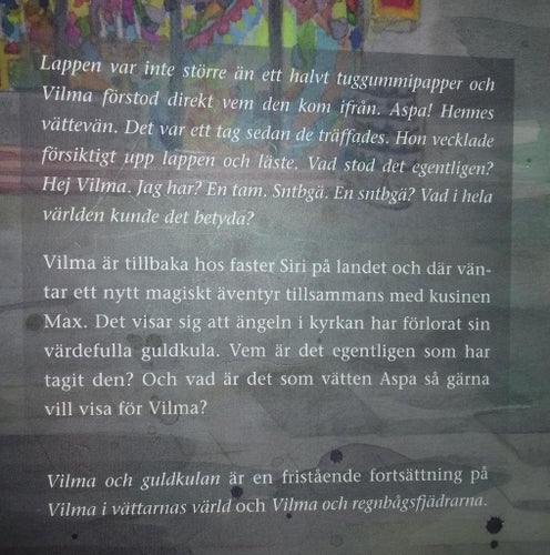 Vilma och guldkulan av Maud Mangold