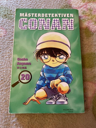 Mästerdetektiven Conan vol 20 - svenska manga anime shonen deckare spänning