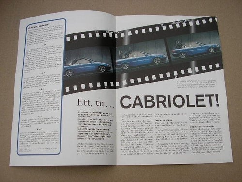 VOLVO Försäljningsbroschyr C70 Cabriolet