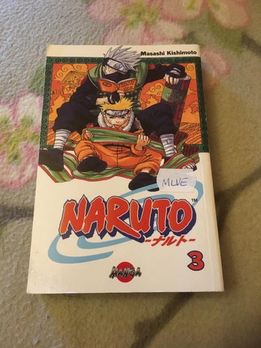 Naruto vol 3 - svenska manga anime shonen ninja