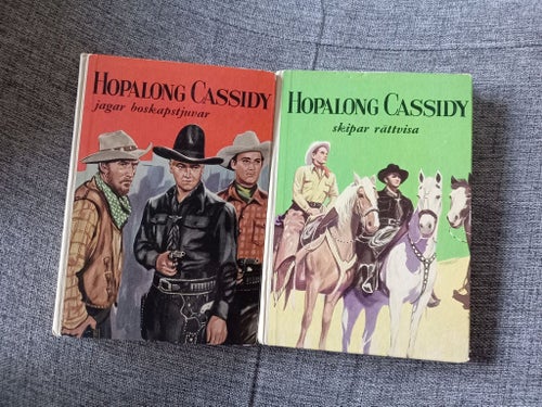 Hopalong Cassidy - Två Böcker