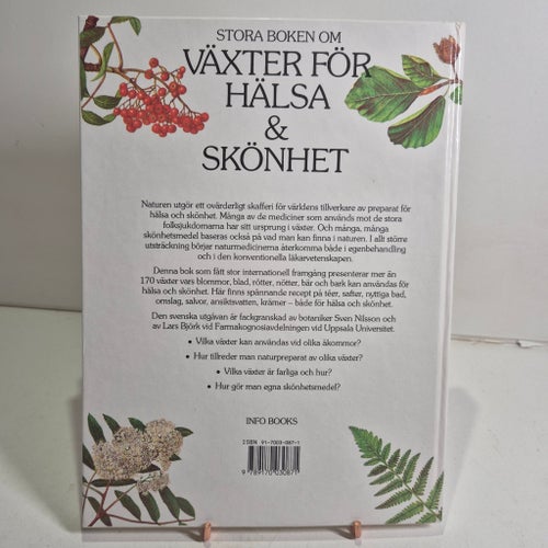 Stora boken om växter för hälsa & skönhet av L. Urban och V. Nicová, 1991