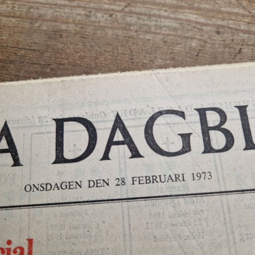 Svenska Dagbladet 28 februari 1973