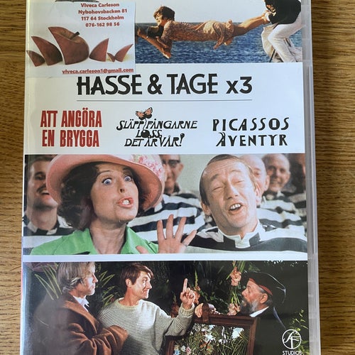 Hasse & Tage X3 - Att Angöra En Brygga + Släpp Fångarna Loss + Picassos Äventyr