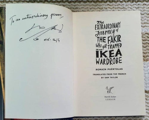 The Extraordinary Journey (Signed, inscribed and dated) by Roman Puértolas