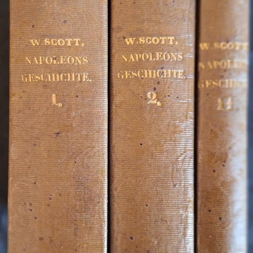 W. Scott. Napoleons Geschichte. I,II,XI. Zwickau 1827.