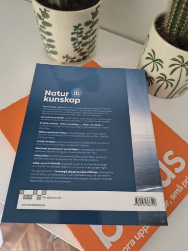 Naturkunskap 1b, som ny