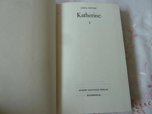 KATHERINE, DEL. I., A. SETON, 1979,  BÖCKER