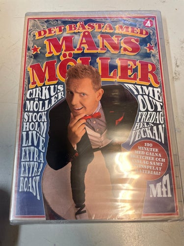 Dvd - Det Bästa Med Måns Möller - Inplastad