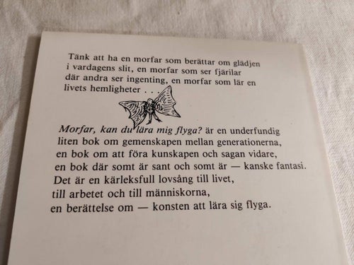 Morfar kan du lära mig flyga?