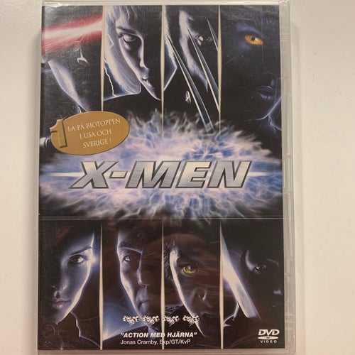 X-MEN. DVD ACTION -00. INPLASTAD
