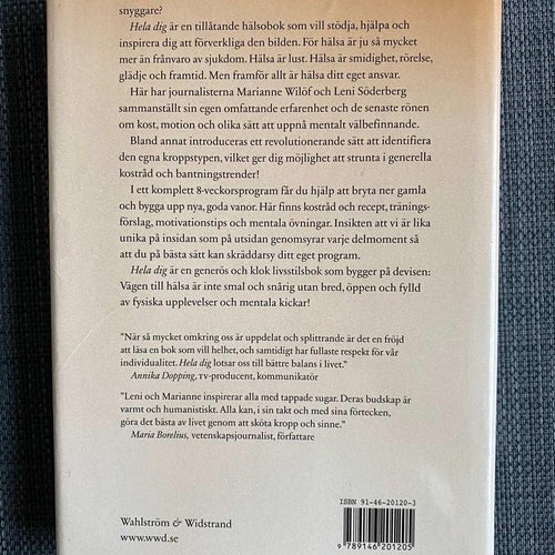 Marianne Wilöf / Leni Söderberg - Hela dig - Mat, Motion, mental hälsa
