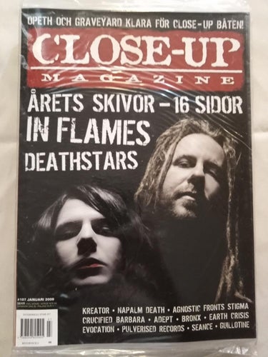 Close Up Magazine 2009 nr 107 Kreator Napalm Death In Flames Deathstars