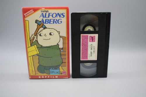 Listigt Alfons Åberg - Tecknat - Svenskt tal (VHS)
