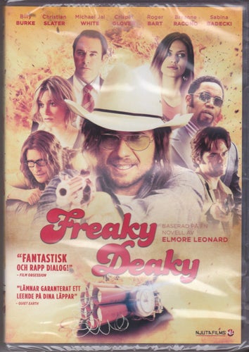 DVD / Freaky Deaky / Njuta Films #606 / Christian Slater / Ny & Inplastad