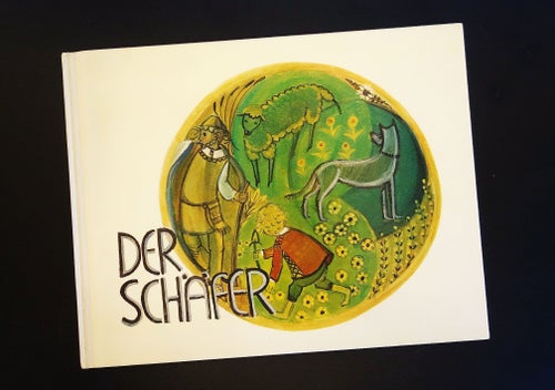Der Schäfer bilderbuch barnbok Gedicht Heinz Vonhoff bilder von Ruth Häcker 1975