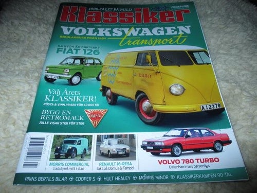 KLASSIKER NR 1 2021 FIAT 126, VOLVO 780 TURBO ,RENAULT 16 ,M.M