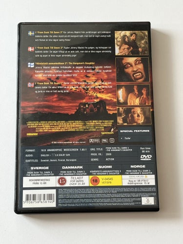 From dusk till dawn 3 - The hangman's daughter (Egmont). Beg. DVD