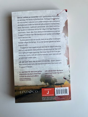 Låt det som varit vila - Marianne Cedervall