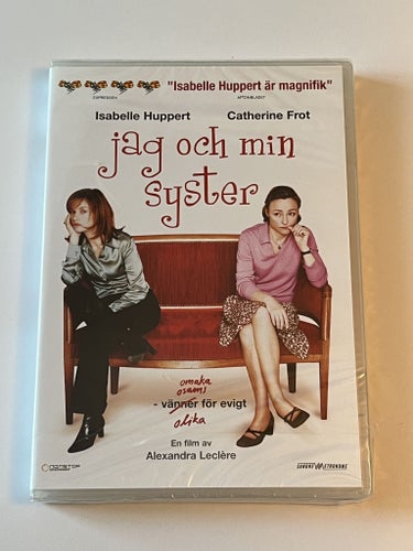 Jag och min syster (Isabelle Huppert & Catherine Frot, 2004). Inplastad DVD