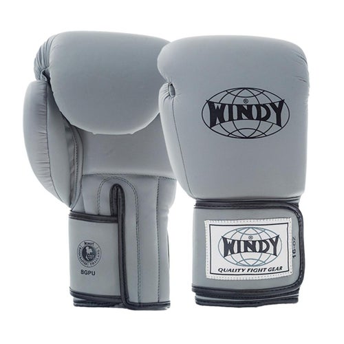 Windy Proline Boxningshandskar Grå (matt) 12oz - FRI FRAKT