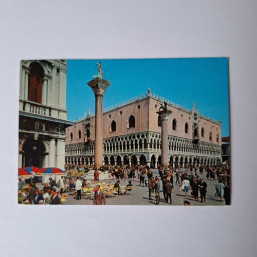 Vykort Venedig Il Palazzo Ducale